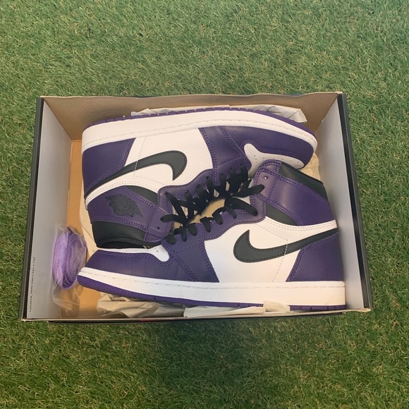Jordan 1 Court Purple - Picture 2 of 6
